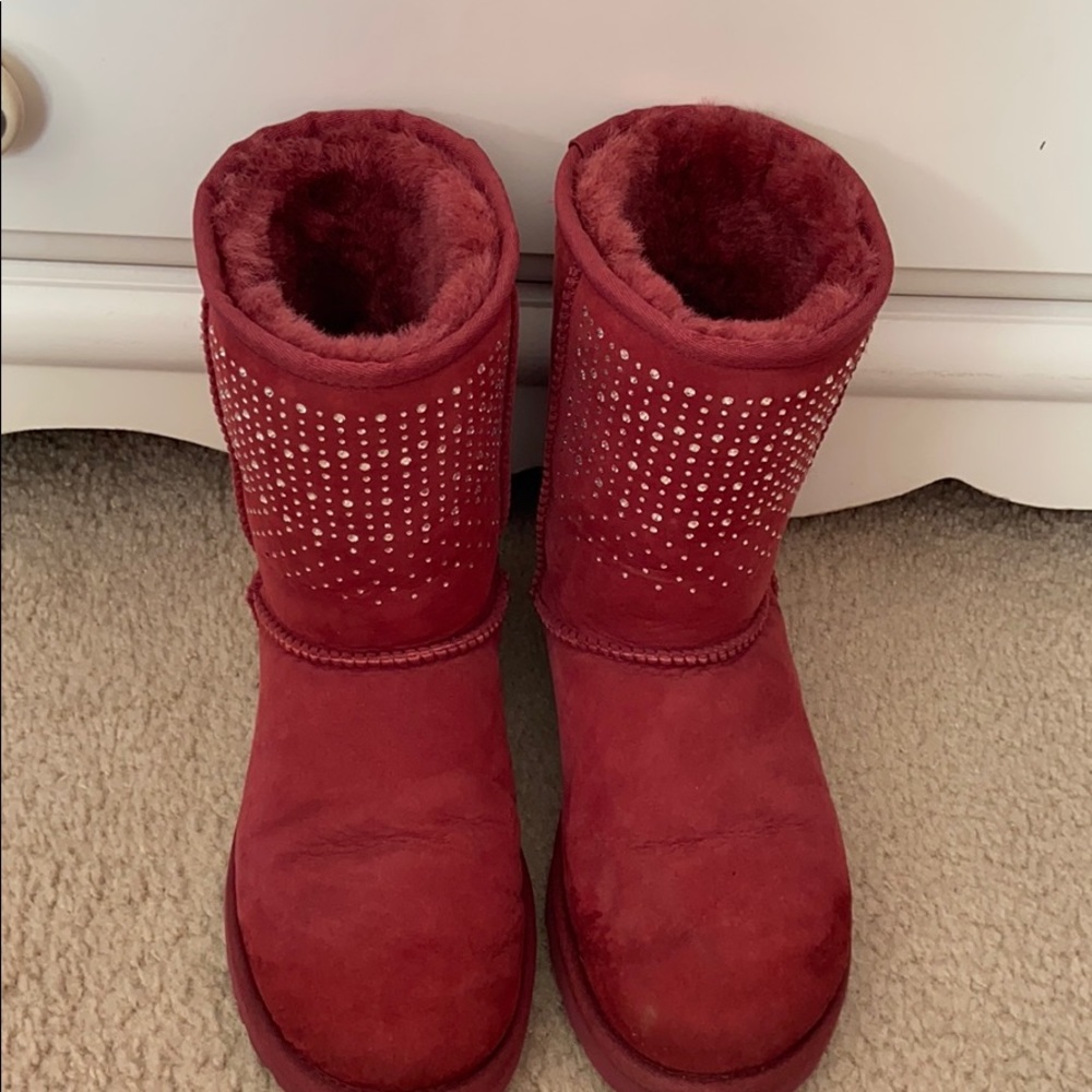 Uggs red/maroon